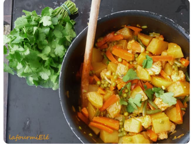 Curry de légumes