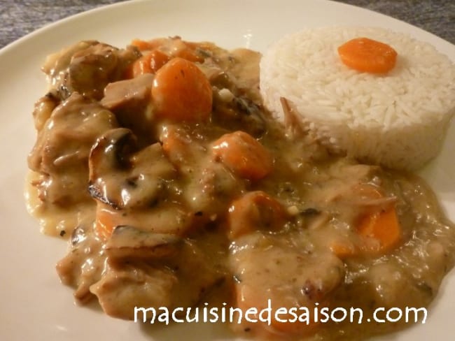 Blanquette de veau à l'ancienne