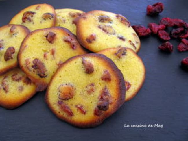 Biscuits moelleux aux cranberries