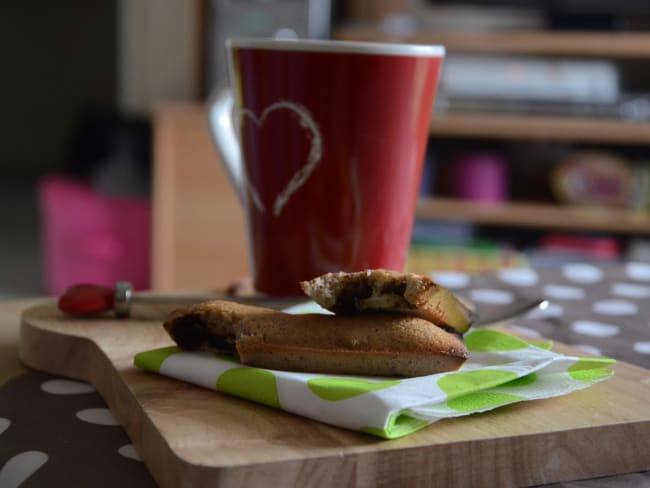 Simili-financiers choco-noisette