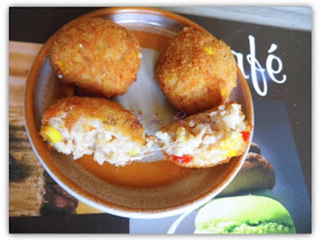 Croquettes de riz du lendemain