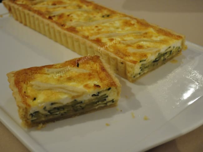 Tarte courgettes et feta