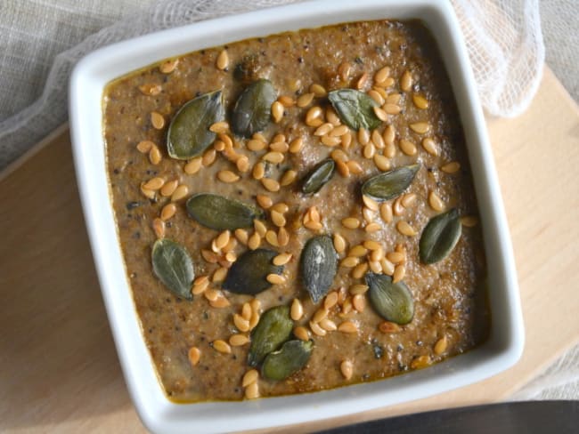 Terrine végétarienne aux champignons et carottes