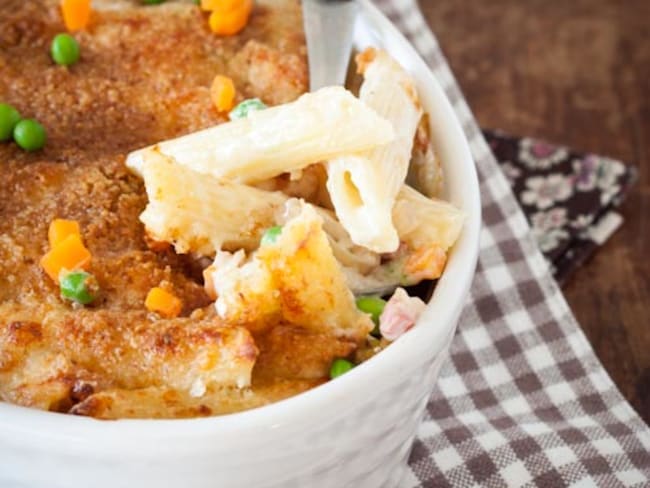 Gratin de Penne au Cheddar