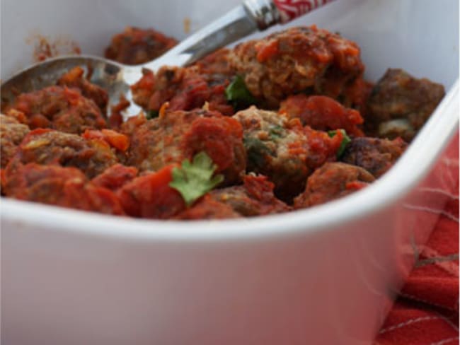 Boulettes de boeuf sauce tomate