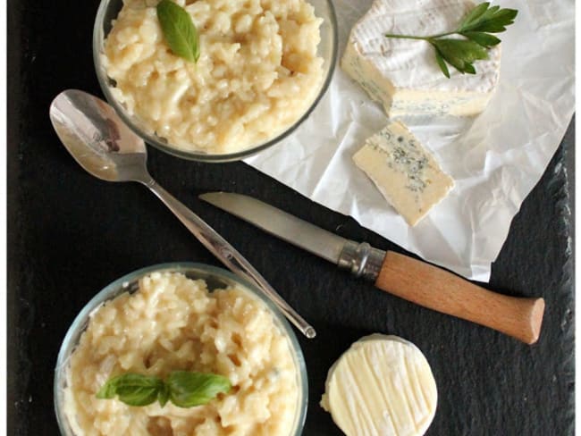 Risotto aux 3 fromages