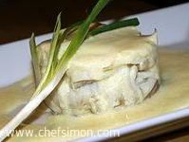 Ailes de raie pochées, beurre blanc au Noilly - Recette des ailes de raie pochées