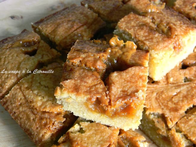 Blondies au caramel au beurre salé