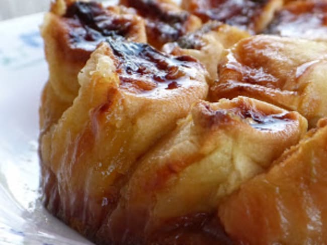 Tarte aux pommes sur Broyé du Poitou