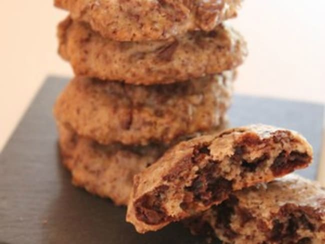 Cookies chocolat et cannelle