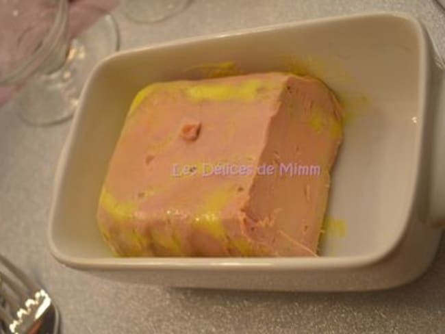 Terrine de foie gras maison