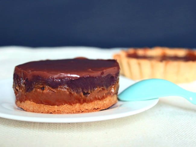 Tartelettes Spéculoos double chocolat