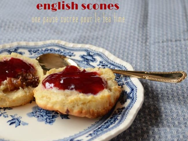 English scones aux raisins secs