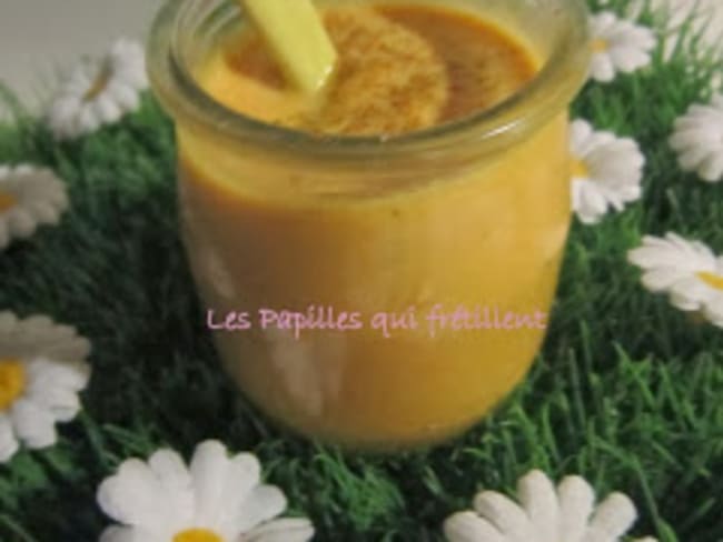 SOUPE DE CAROTTES AU CUMIN