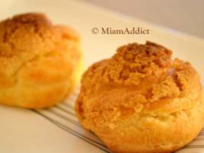 Petits choux craquelins