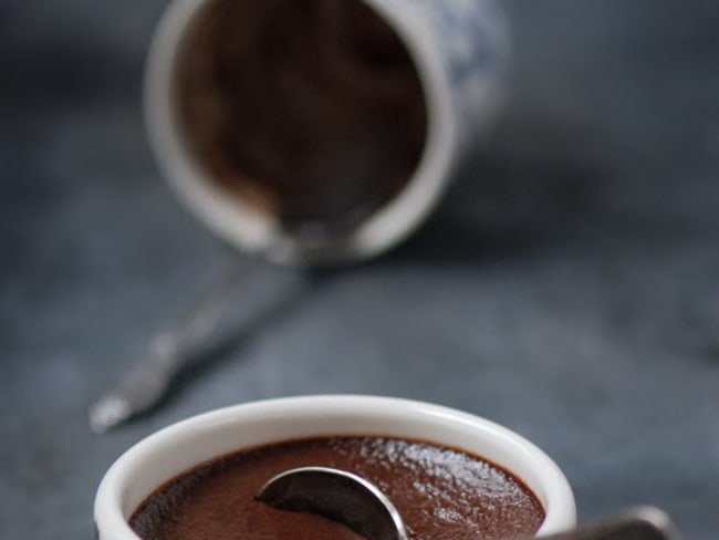 Petits pots de crème au chocolat et épices chai