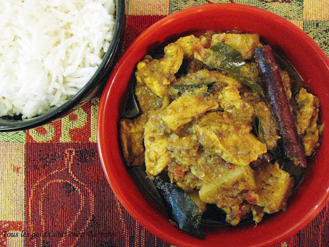 Poulet chettinad au poivre