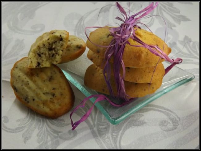 Madeleines Pommes-Chocolat