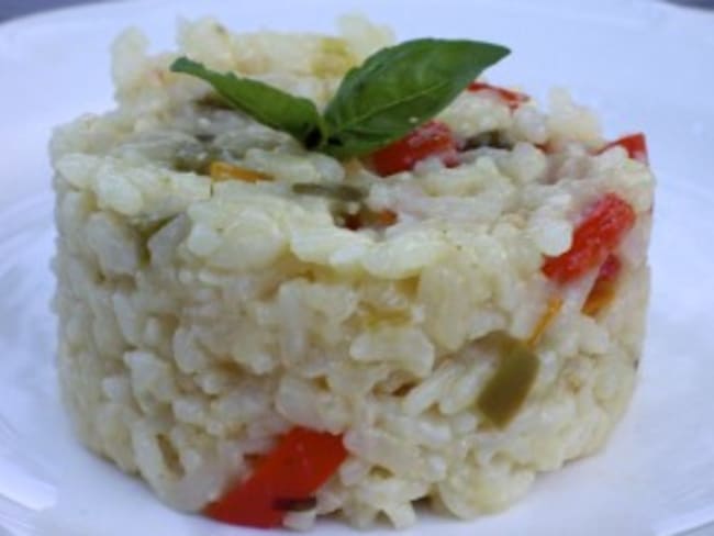 Risotto aux 3 poivrons