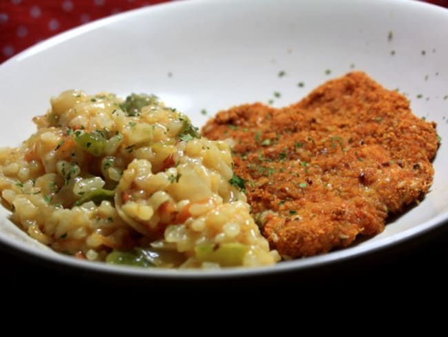 Escalope de veau façon tex mex