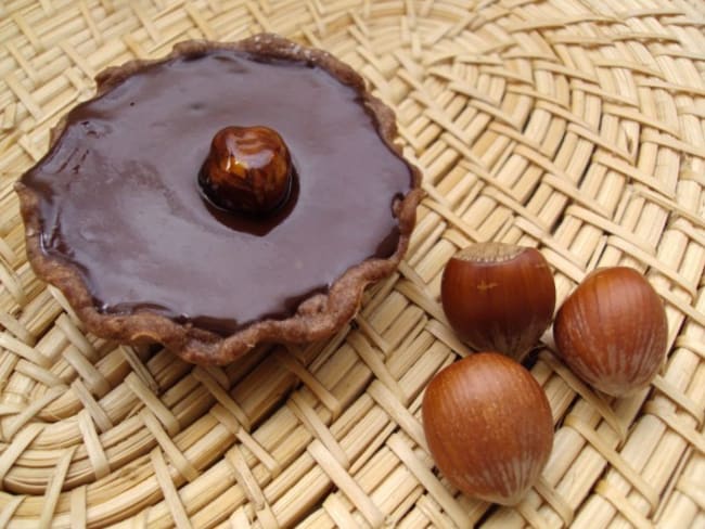 Tartelette chocolat et noisette