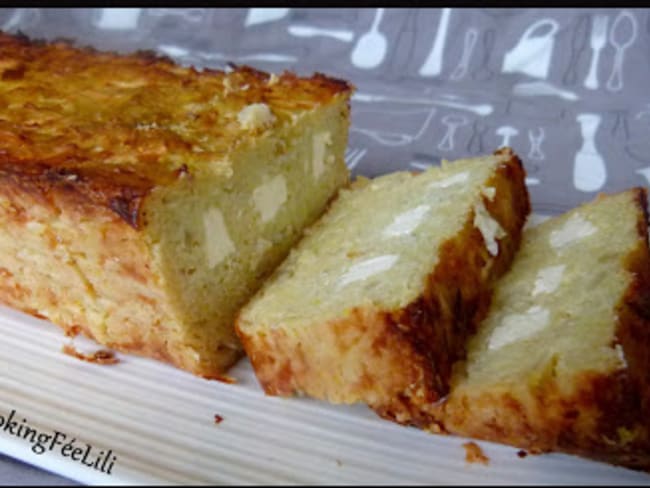 Raclette-Cake, le cake aux pommes de terre râpées façon raclette