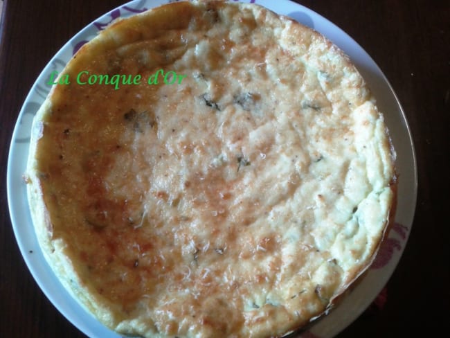 Quiche à la ricotta sans pâte