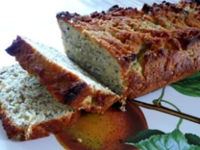 Cake amande, noix de coco, graines de chia