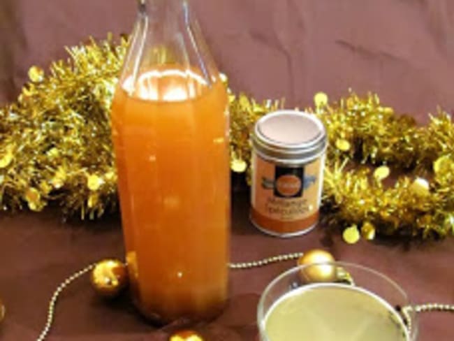 Sirop d'orange aux épices du spéculoos spécial Noël