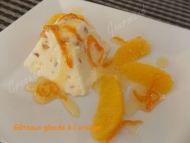 Gâteaux glacés à l’orange et menu de fête