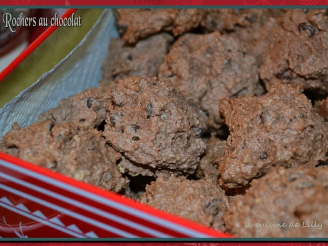 Rochers au chocolat