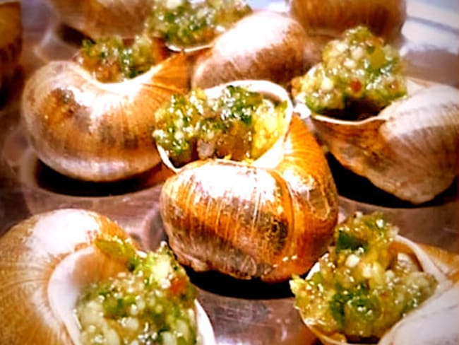 Escargots en persillade à la catalane