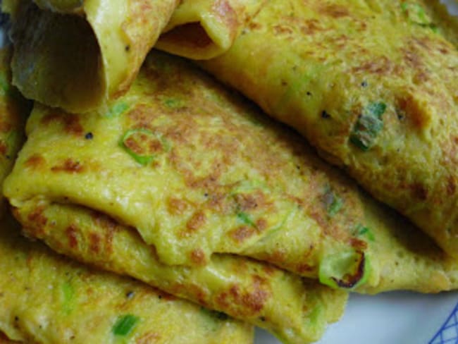 Galettes fines à la courge muscade