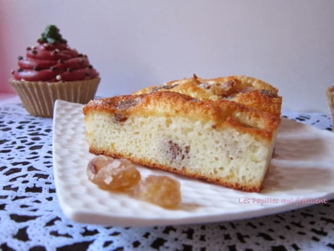 Financiers coco et brisures de marrons