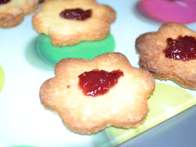 Petits sablés à la confiture