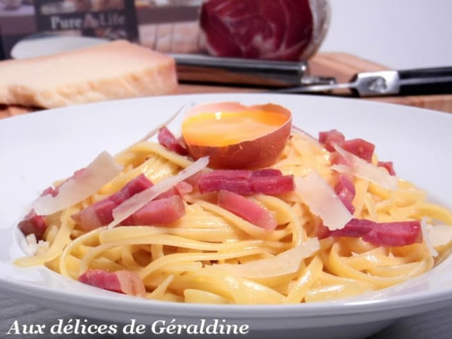 Pâtes à la carbonara