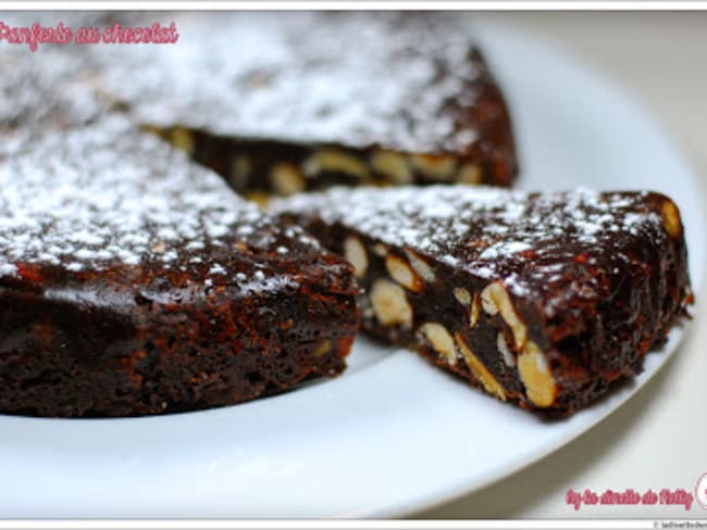 Panforte au chocolat