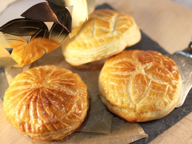 Galettes des Rois individuelles à la véritable frangipane