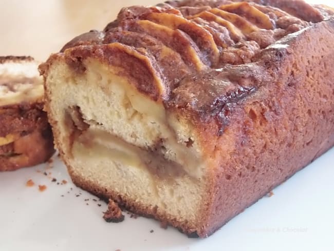 Cake aux pommes à l'ancienne