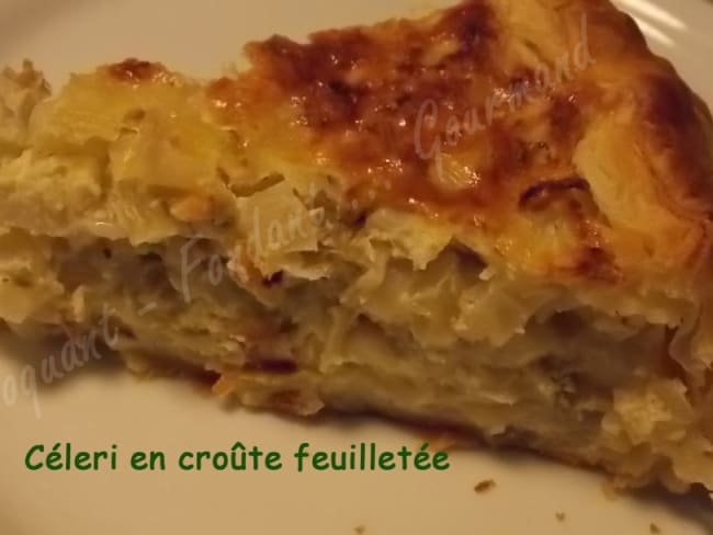 Céleri en croûte feuilletée