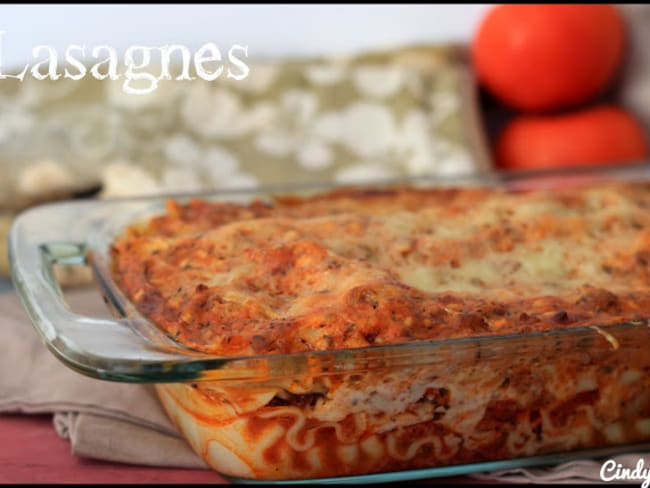 Les lasagnes de mon papa