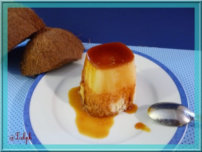 Flan de coco en yaourt