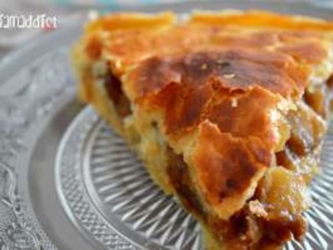 Galette des rois pommes poires et spéculoos