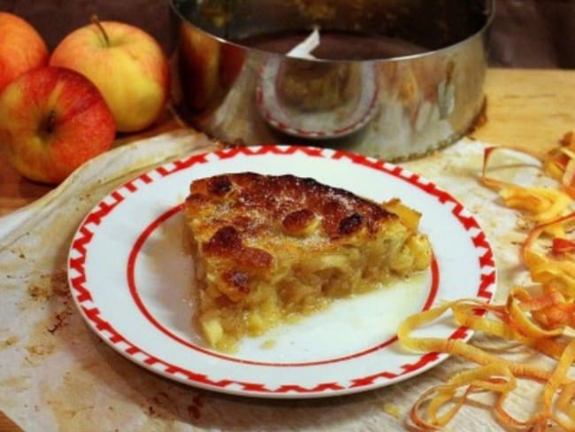 Pie tarte aux pommes