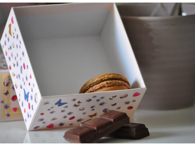 Macarons au chocolat