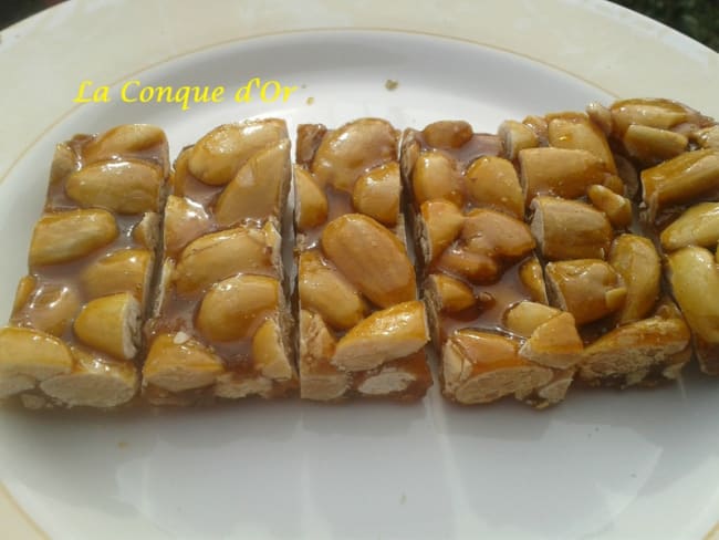 Minnulata ou touron aux amandes