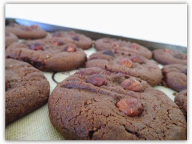 Cookies choco-noisettes du goûter