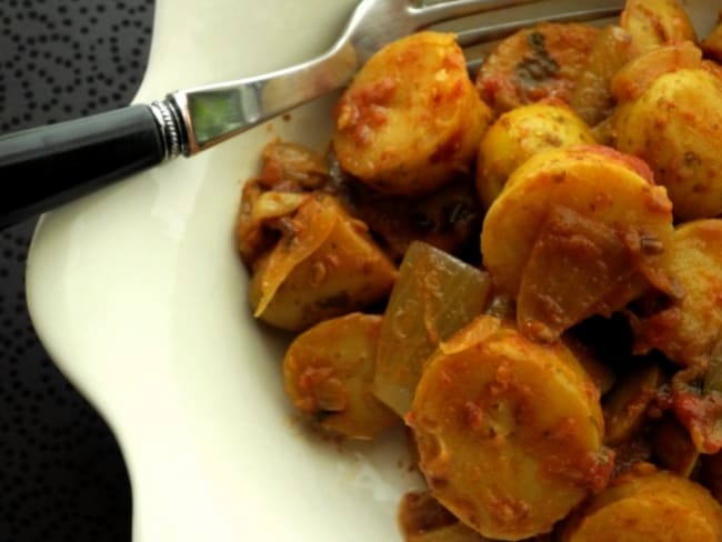 Curry de pommes de terre de l’Himalaya : Shogok goptse