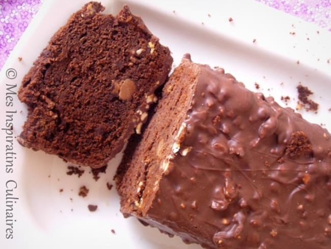 Cake au chocolat et noisettes