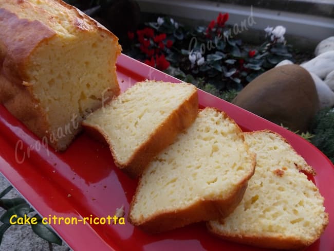 Cake citron-ricotta